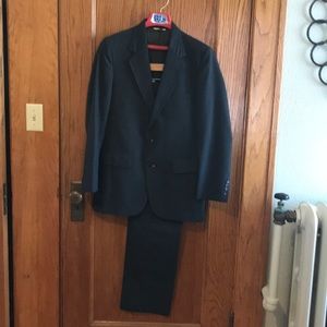Young men’s sporty suit